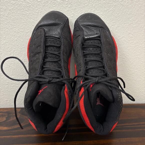 Vintage 1998 Air Jordan 13 Bred Size 9 980204 136002 062 FLAWED Retro Sneakers main image 4